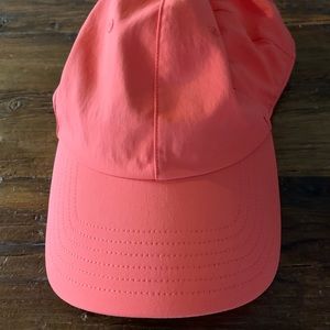 Athleta Kinetic baseball cap-orange(ish)